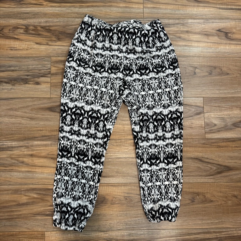Black and White Patterned Bottoms